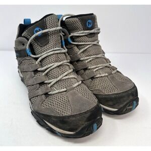 Merrell Alverstone Womens Mid Waterproof Ankle Hiking Boot J036278 Size 11 Gray